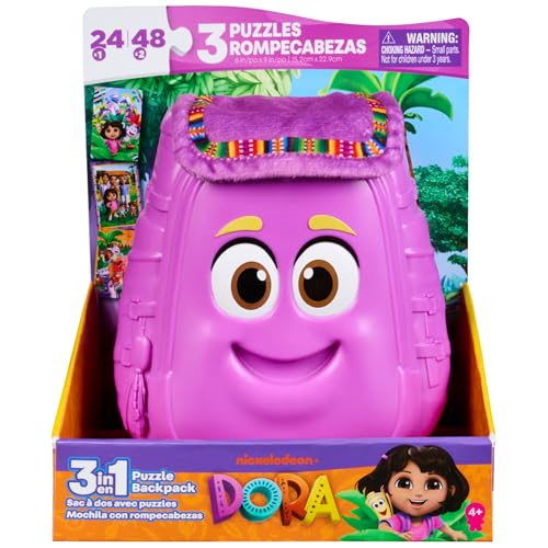 Spin Master Games Kids Puzzle DoraBackpack 3 en 1 Puzzle - Toys & Games Amazon Spain à 9.51€