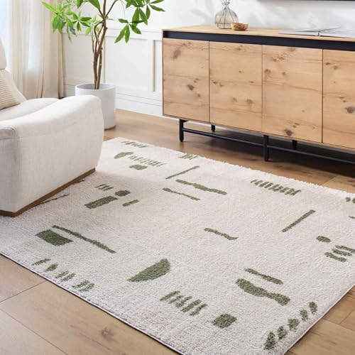 Livabliss Crampel Shaggy Rug - Modern Berber Rugs Living... - Maison & Cuisine Amazon Royaume-Uni à 120.94€