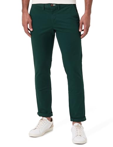 GANT Slim Twill Chinos, Tartán Green, 38W / 36L - Mode & Vêtements Amazon Espagne à 24.81€