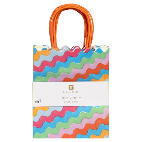 Talking Tables 8 x Sacchetti regalo in carta ondulata con... - Auto & Moto Amazon Italie à 6.07€
