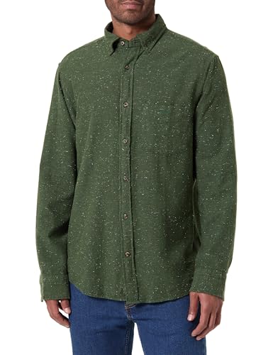 GANT REG NEPS - Camiseta de Franela, Verde, M - Mode & Vêtements en promo à 36.93€
