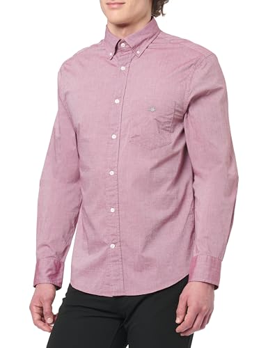 GANT Camiseta REG Poplin, Rojo, 38 - Mode & Vêtements Amazon Espagne à 15.51€
