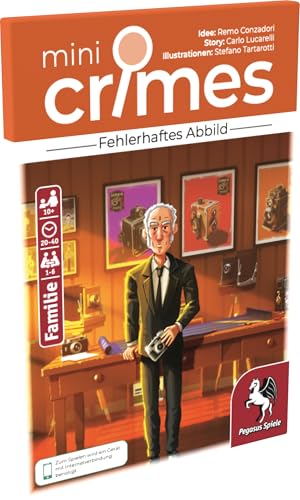 Pegasus Spiele MiniCrimes - Image défectueuse - Jouets & Jeux Amazon France à 8.95€