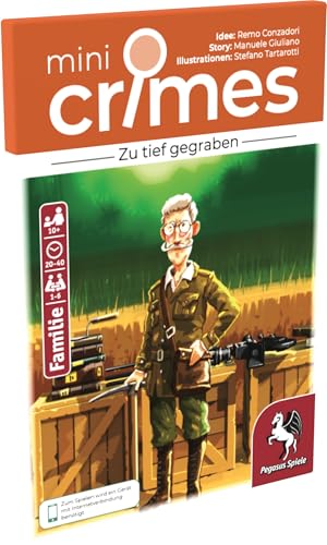Pegasus Spiele 19160G MiniCrimes Creusé trop profondément en promo à 10,34€ (-49%) sur Amazon FR