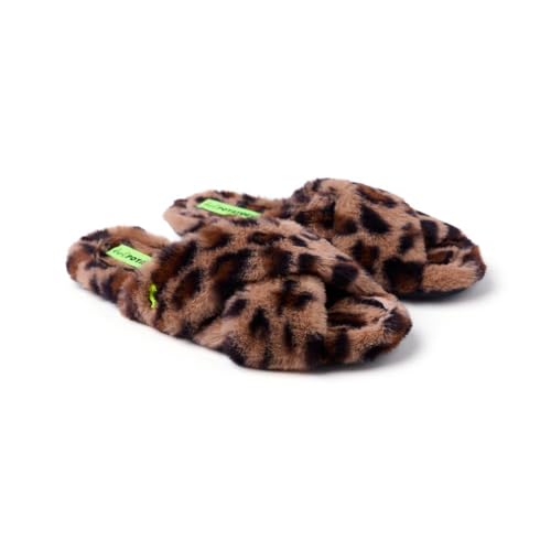 HOT POTATOES Bessemer, Pantofole Donna, Leopardato, 38 EU - Maison & Cuisine en promo à 21.97€