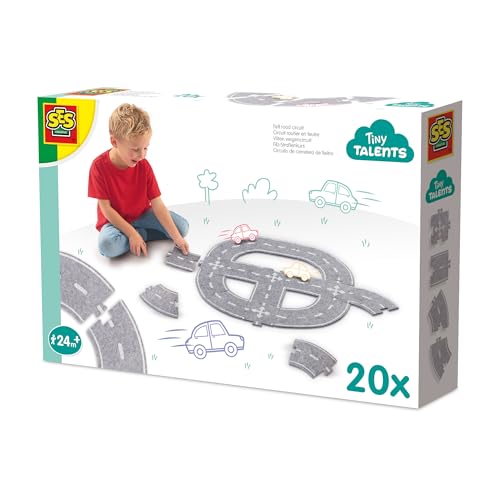 SES Creative 13151 Circuit Routier en Feutrine 20 pièces... - Jouets & Jeux Amazon France à 7.90€