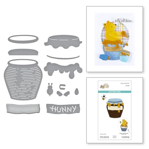 Spellbinders Pochoirs gravés Pooh's Hunny Pot de la... - Amazon France à 17.81€