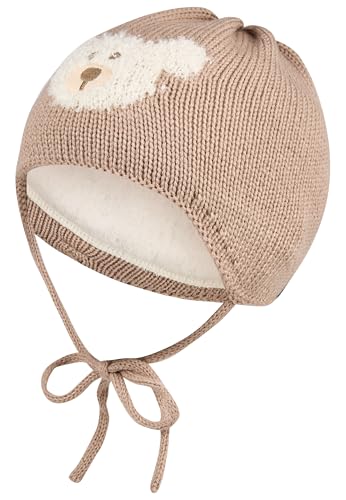 Sterntaler Bonnet tricoté en Forme d'ours, Beige, 47 en promo à 9,35€ (-57%) sur Amazon FR