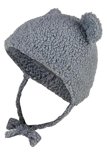 Sterntaler Bonnet avec Oreilles, Gris/Bleu, 53 en promo à 10,82€ (-50%) sur Amazon FR
