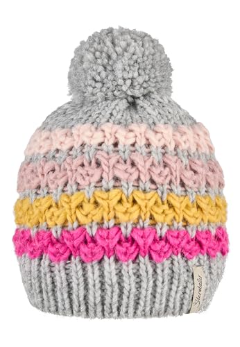 Sterntaler Bonnet à Pompon à Rayures, Argent chiné., 51 en promo à 10,99€ (-53%) sur Amazon FR