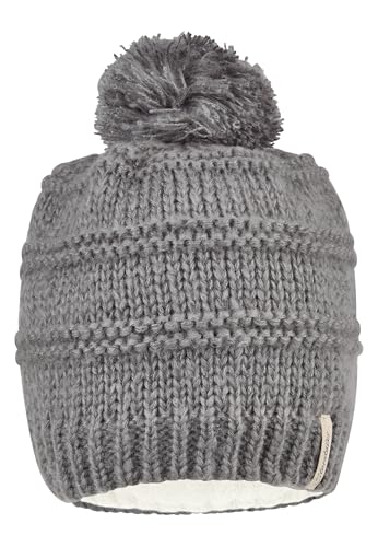 Sterntaler Bonnet à Pompon à Rayures, Anthracite chiné, 53 en promo à 9,89€ (-58%) sur Amazon FR