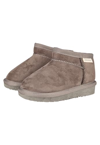 Sterntaler Zapatillas Planas Lisas, Gris Oscuro, 28/29 EU - Nouvelle promo Amazon à 13.78€