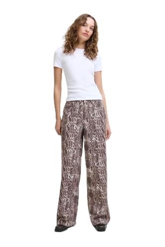 JACK & JONES Jxsarah AOP Tokyo Wide HW Pant Pnt Ln, Nero, XL - Maison & Cuisine Amazon Italie à 24.72€