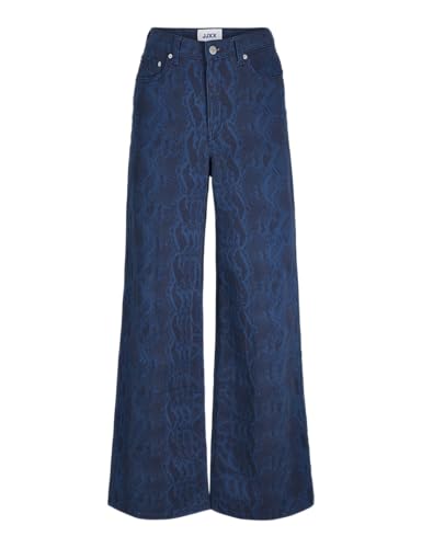 JACK & JONES Jxsarah AOP Tokyo Wide HW Pant Pnt Ln, Blu... - Maison & Cuisine en promo à 11.48€