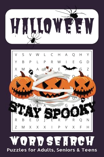 Halloween Word Search Puzzle Book: Word Searches with Easy... - Jouets & Jeux Amazon Allemagne à 5.46€