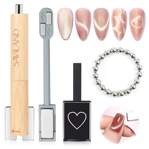 SAVILAND CatEye & magnet Nagel Set: 4 Stück Super Saug... - Sports & Fitness Amazon Allemagne à 9.98€