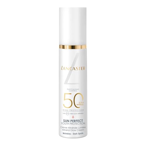 LANCASTER Sun Perfect Mineral Glow Cream SPF50 Sunscreen –... - Maison & Cuisine Amazon Espagne à 28.95€