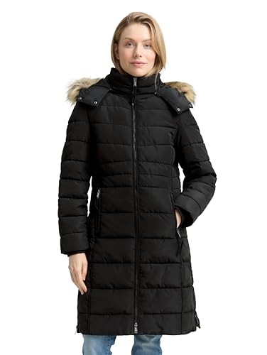 TOM TAILOR Chaqueta para mujer 1047533, 14482-Deep Black... - Mode & Vêtements Amazon Espagne à 89.99€