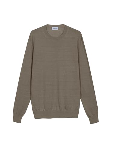Diana Studio Maglia Rasata In 100% Lino A Maniche Lunghe... - Amazon Espagne à 35.40€