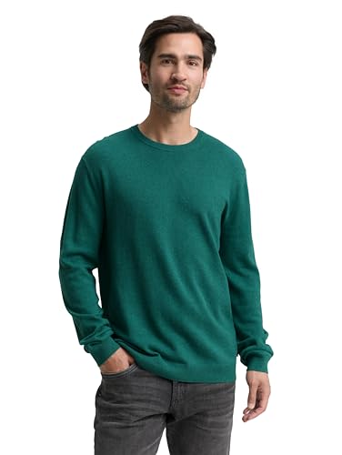 TOM TAILOR 1048015 Suéter pulóver, 38681-Jasper Green... - Amazon Espagne à 22.50€