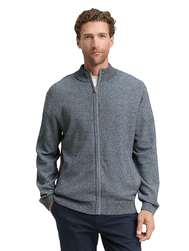 Cardigan TOM TAILOR pour homme Light Blue Navy - Mode & Vêtements Amazon Allemagne à 28.00€