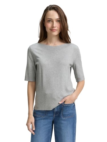 TOM TAILOR Maglione da Donna, 21373 - Medium Silver Grey... - Amazon Italy à 12.38€
