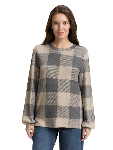 TOM TAILOR Camiseta de Manga Larga para Mujer, 38731 –... - Amazon Espagne à 14.81€