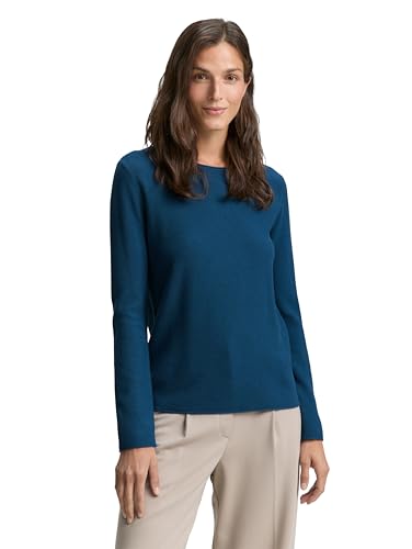 TOM TAILOR Maglione da Donna, 13183 - Petrolio Scuro, XXS - Animalerie Amazon Italie à 16.15€