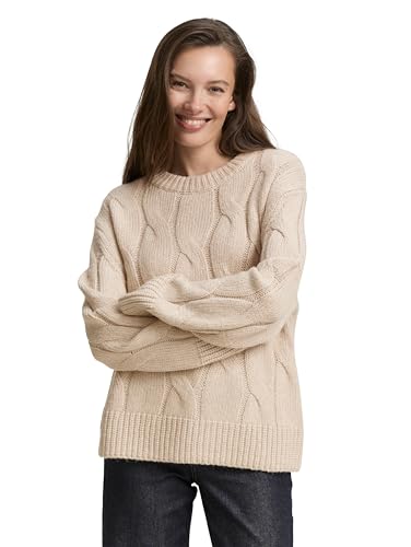 TOM TAILOR 1047709 Suéter pulóver, 38330-Soft Taupe... - Amazon Espagne à 23.96€
