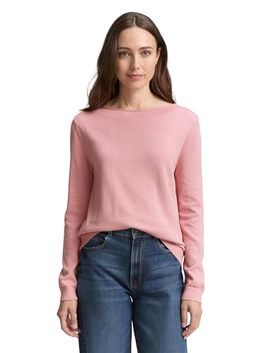 TOM TAILOR 1047697 Suéter pulóver, 21373-Medium Silver Grey... - Amazon Espagne à 13.41€