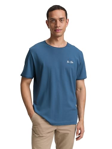 TOM TAILOR Camiseta para Hombre, 38224 - Real Teal Blue, XS - Amazon Espagne à 5.99€