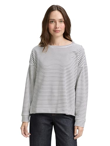 TOM TAILOR Sudadera para Mujer, 38843 - Eclipse Blue... - Amazon Espagne à 10.22€
