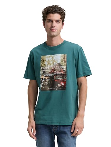 TOM TAILOR Maglietta da Uomo, 14171 - Jasper Green, 3XL - Amazon Italy à 6.18€