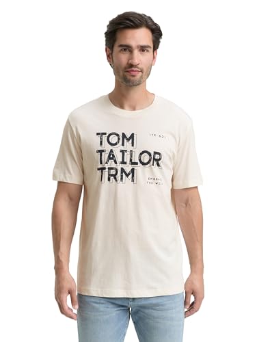 TOM TAILOR Maglietta da Uomo, 10348 - Gardenia White, S - Garden & Outdoor Amazon Italy à 6.54€