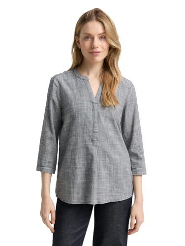 TOM TAILOR 1047572 Blusas, 37495-Midnight Navy Blue, 38... - Amazon Espagne à 15.53€