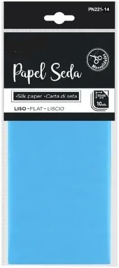 Papel de Seda para Manualidades, Empaque de 10 Hojas (AZUL... - High-Tech & Électronique Amazon Espagne à 1.49€