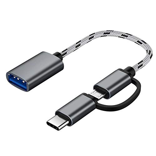 Swiixxer Câble USB OTG 2 en 1 Type-C/Adaptateur Micro-USB... - High-Tech & Électronique Amazon France à 1.91€
