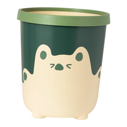 SOLUSTRE Cartoon Trash Can Cute Garbage Can for Bedroom... - Maison & Cuisine Amazon Royaume-Uni à 8.49€