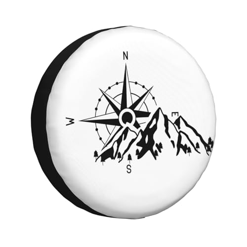 Funda para rueda de repuesto con brújula de aventura en la... - Auto & Moto Amazon Espagne à 8.99€