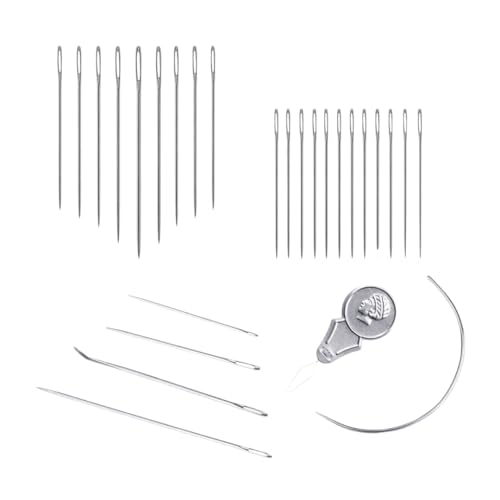 PARENCE.- Set di 26 aghi da cucito - Aghi di diverse forme... - Loisirs Créatifs Amazon Italie à 1.99€