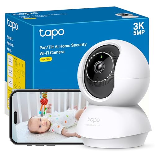 Tapo C230 - IA Cámara Vigilancia 360°, 3K 5MP, Alarma... - Jouets & Jeux Amazon Espagne à 29.99€