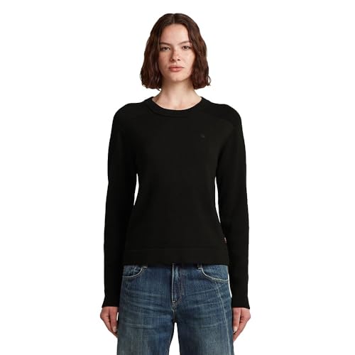 G-STAR 8719965012981 Core r Knit Wmn, Nero (Dk Black... - Amazon Italy à 31.30€