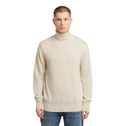 G-STAR 8719965012981 Premium Core Turtle Knit, Bianco... - Amazon Italy à 44.23€