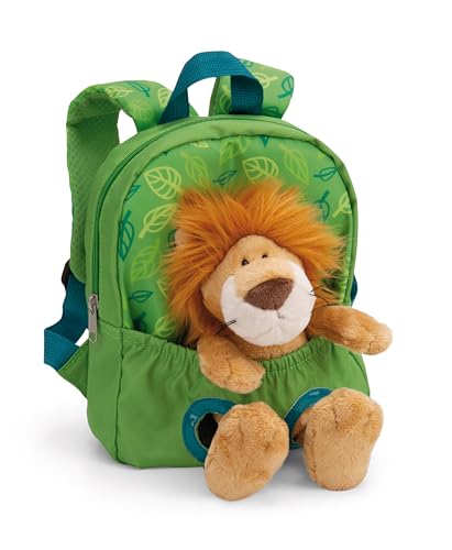 NICI Mochila 21x26cm con peluche león 25cm - verde... - Jouets & Jeux Amazon Espagne à 7.50€