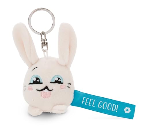 Schlüsselanhänger Hase "Feel Good!" blau 5cm - Bricolage & Outils en promo à 3.49€