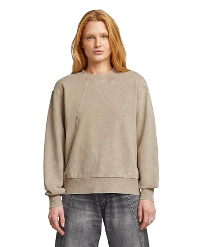 G-STAR 8719965012981 Washed a Line Script SW Wmn, Beige (Dk... - Jardin & Extérieur Amazon Italie à 15.57€