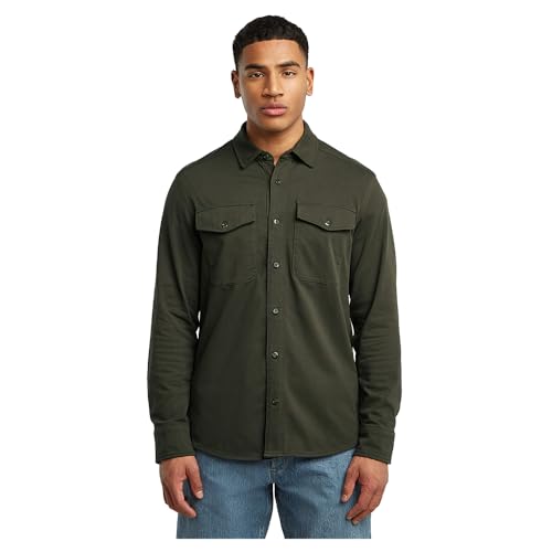 G-STAR Maglietta in Jersey, Grigio (Asfalt D26765-c784-995)... - Amazon Italie à 30.65€