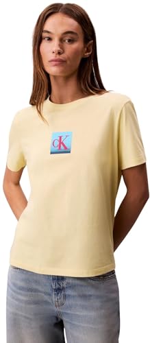 Calvin Klein Camiseta de manga corta Mujer Classic Boxed... - Deal du jour à 10.38€