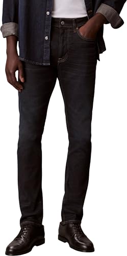 Calvin Klein Vaqueros Hombre Vintage Rinse Skinny Fit, Azul... - Sports & Fitness en promo à 40.48€