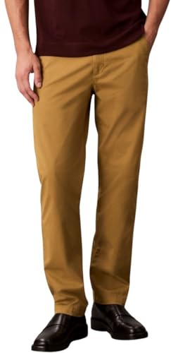 Calvin Klein Pantalones chino Hombre Cotton Signature Slim... - Maison & Cuisine en promo à 48.25€